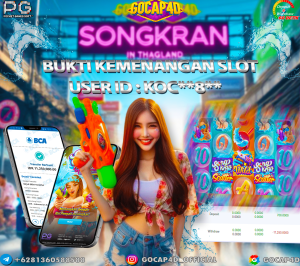 BUKTI JP SLOT SONGKRAN SPLASH GOCAP4D Rp.11.250.000,-LUNAS