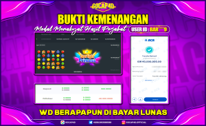 GOCAP4D – STARLIGHT PRINCES RP 40.000.000,- LUNAS