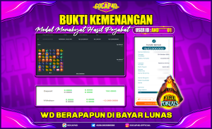 GOCAP4D – FIRE PORTALS RP 12.000.000,- LUNAS