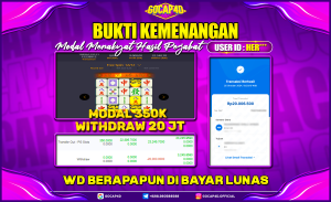 GOCAP4D – MAHJONG WAYS RP 20.000.000,- LUNAS