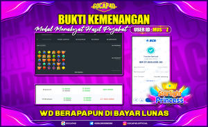 GOCAP4D – GATES OF OLYMPUS RP 27.000.000,- LUNAS