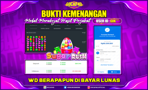 GOCAP4D – SUGAR RUSH RP 55.000.000,- LUNAS