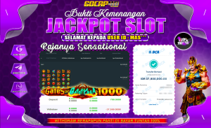 GOCAP4D – GATES OF GATOTKACA 1000 RP 37.500.000,- LUNAS