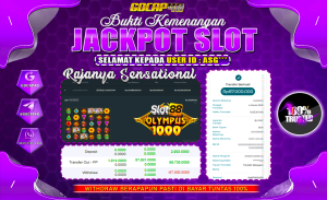 GOCAP4D – SLOT88 OLYMPUS 1000 RP 87.000.000,- LUNAS