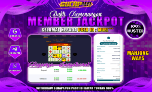 GOCAP4D – MAHJONG WAYS RP 50.000.000,- LUNAS