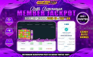 GOCAP4D – CANDY BLITZ BOMBS RP 60.000.000,- LUNAS