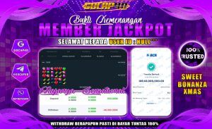 GOCAP4D – SWEET BONANZA XMAS RP 40.000.000,- LUNAS