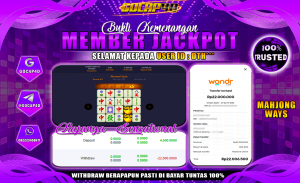 GOCAP4D – MAHJONG WAYS RP 22.000.000,- LUNAS