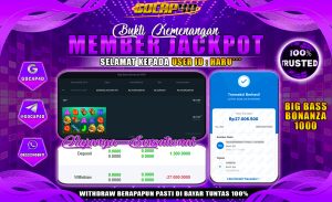 GOCAP4D – BIG BASS BONANZA 1000 RP 50.000.000,- LUNAS