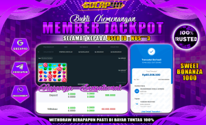 GOCAP4D – SWEET BONANZA 1000 RP 60.000.000,- LUNAS